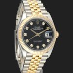 Rolex Datejust 36 126233 (2019) - Black dial 36 mm Gold/Steel case (4/8)