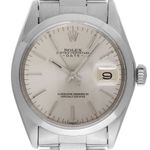 Rolex Oyster Perpetual Date 1500 (1968) - Silver dial 34 mm Steel case (1/8)
