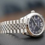 Rolex Datejust 31 278274 (2024) - Purple dial 31 mm Steel case (3/8)