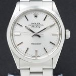 Rolex Air-King 5500 (1983) - Grijs wijzerplaat 34mm Staal (1/6)