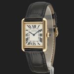 Cartier Tank Solo W5200024 (2012) - Silver dial 31 mm Rose Gold case (1/7)