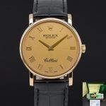 Rolex Cellini Time 5115 (2008) - 32mm Geelgoud (1/8)