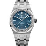 Audemars Piguet Royal Oak Lady 15451ST.ZZ.1256ST.03 (2025) - Blue dial 37 mm Steel case (1/1)