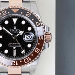 Rolex GMT-Master II 126711CHNR (2024) - Black dial 40 mm Gold/Steel case (5/8)