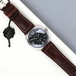 Panerai Radiomir PAM00753 (2022) - Zwart wijzerplaat 45mm Staal (2/8)