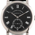 A. Lange & Söhne Richard Lange 260.028 (Unknown (random serial)) - Black dial 41 mm White Gold case (2/8)