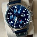 IWC Pilot Chronograph IW378003 (2026) - Blue dial 43 mm Steel case (1/7)