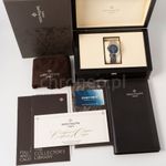 Patek Philippe Annual Calendar 4947/1A-001 (Unknown (random serial)) - Blue dial 38 mm Steel case (8/8)