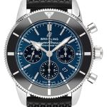 Breitling Superocean Heritage II Chronograph AB0162121C1S1 (2023) - Blue dial 44 mm Steel case (1/2)