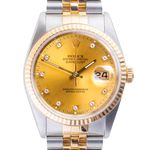 Rolex Datejust 36 16233 (1992) - 36mm Goud/Staal (3/7)