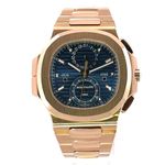 Patek Philippe Nautilus 5990/1A-011 (2024) - Blauw wijzerplaat 41mm Staal (2/8)