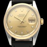 Rolex Datejust 36 16233G (1989) - 36mm Goud/Staal (1/7)