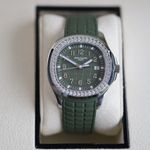 Patek Philippe Aquanaut 5267/200A (2024) - Groen wijzerplaat 39mm Staal (4/4)