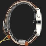 Jaeger-LeCoultre Master Geographic 142.8.92 (Unknown (random serial)) - White dial 38 mm Steel case (5/8)