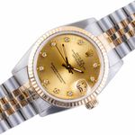Rolex Datejust 31 68273 (1991) - Champagne dial 31 mm Gold/Steel case (1/8)