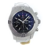 Breitling Super Avenger A13375101B1A1 (2023) - Zwart wijzerplaat 48mm Staal (10/14)