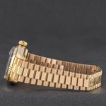 Rolex Lady-Datejust 6917 (1981) - Black dial 26 mm Yellow Gold case (5/8)