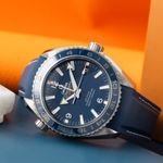 Omega Seamaster Planet Ocean 232.92.44.22.03.001 (Onbekend (willekeurig serienummer)) - Blauw wijzerplaat 44mm Titanium (2/8)