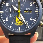 IWC Pilot Chronograph IW389109 (2022) - Blue dial 44 mm Ceramic case (8/8)