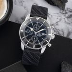 Breitling Superocean Heritage II Chronograph A13312 (2017) - Zwart wijzerplaat 46mm Staal (1/8)