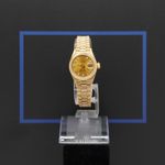 Rolex Lady-Datejust 69178 (1987) - Gold dial 26 mm Yellow Gold case (1/8)