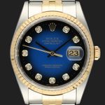 Rolex Datejust 36 16233 (2000) - 36mm Goud/Staal (2/8)