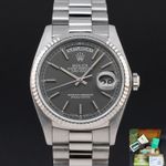 Rolex Day-Date 36 18039 (1979) - 36 mm White Gold case (1/8)