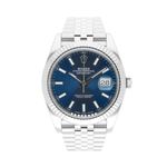 Rolex Datejust 41 126334 (2020) - Blue dial 41 mm Steel case (1/5)