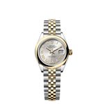 Rolex Lady-Datejust 279163 (2025) - Zilver wijzerplaat 28mm Goud/Staal (1/1)