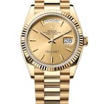 Rolex Day-Date 36 128238 (2025) - Champagne wijzerplaat 36mm Geelgoud (1/1)