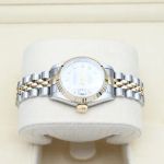 Rolex Lady-Datejust 69173 (1995) - Grey dial 26 mm Gold/Steel case (4/7)