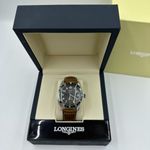 Longines Spirit L3.812.4.63.2 (2023) - Zwart wijzerplaat 42mm Staal (4/8)