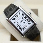 Cartier Tank Solo 3515 (2014) - White dial 31 mm Steel case (1/8)