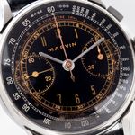 Marvin Vintage Unknown (1940) - Black dial 38 mm Steel case (3/6)