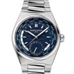 Frederique Constant Manufacture Worldtimer FC-718N4NH6B (2024) - Blauw wijzerplaat 41mm Staal (2/2)