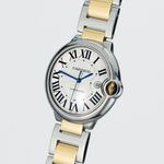 Cartier Ballon Bleu 42mm W2BB0022 (Onbekend (willekeurig serienummer)) - Zilver wijzerplaat 42mm Staal (2/7)