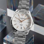 Baume & Mercier Clifton M0A10793 (Onbekend (willekeurig serienummer)) - Wit wijzerplaat 39mm Staal (1/8)