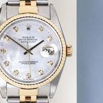 Rolex Datejust 36 16233 (2003) - 36 mm Gold/Steel case (5/8)