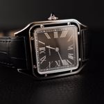Cartier Santos Dumont WSSA0046 (2023) - Black dial 31 mm Steel case (1/8)
