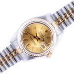 Rolex Lady-Datejust 69173 (1993) - Champagne dial 26 mm Gold/Steel case (1/8)