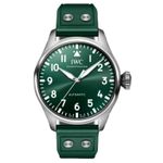 IWC Big Pilot IW329306 (2024) - Groen wijzerplaat 43mm Staal (1/1)