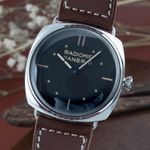 Panerai Special Editions PAM00449 (Onbekend (willekeurig serienummer)) - Zwart wijzerplaat 47mm Staal (3/8)