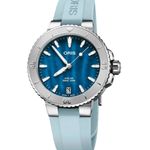 Oris Aquis 01 733 7770 4155-07 4 18 65FC (2025) - Parelmoer wijzerplaat 37mm Staal (1/1)