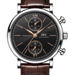 IWC Portofino Chronograph IW391404 (2026) - Black dial 39 mm Steel case (1/1)
