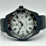 TAG Heuer Aquaracer 300M WAY108A.FT6141 (2023) - Wit wijzerplaat 43mm Titanium (2/10)