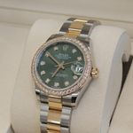 Rolex Datejust 278383RBR G GREEN OYS - (9/10)