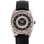 Rolex Cellini Danaos 4243 (2001) - Black dial 38 mm White Gold case (1/8)