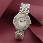 Cartier 21 Must de Cartier W10052F4 (1990) - Silver dial 35 mm Gold/Steel case (1/8)