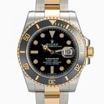 Rolex Submariner Date 116613LN (2018) - Zwart wijzerplaat 40mm Goud/Staal (1/5)