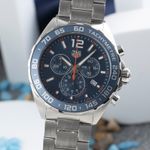 TAG Heuer Formula 1 Quartz CAZ1014.BA0842 (Onbekend (willekeurig serienummer)) - Blauw wijzerplaat 43mm Staal (3/8)